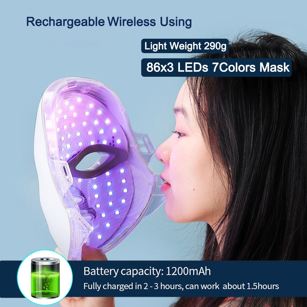 LuminaGlow - Multi-spectrum LED-therapy mask